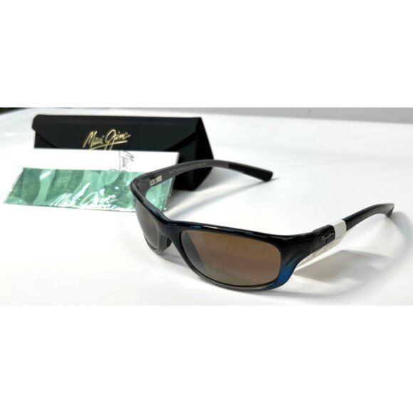 Maui Jim HCL Kipahulu Marlin Stg-Bg Polarized Wrap Mj 279-03F - Picture 4 of 9